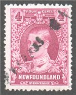 Newfoundland Scott 166 Used F (P13.8x13.5)